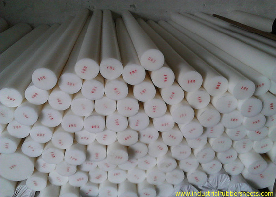 Premium Grade PTFE Rod with Hardness 55+/-5 Shore D, Temperature Resistant -180°C to +260°C and Tensile Strength 20-30Mpa