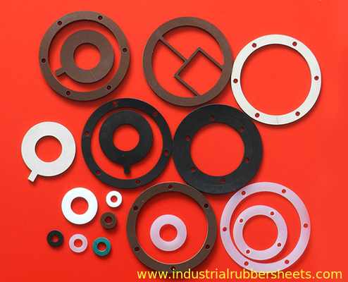 UL94 V0 Silicone Rubber Washers 8-43mm OD High Temperature Resistant