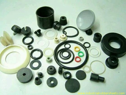 Industrial Grade Silicone Rubber Washers 20-80 Shore A Hardness Customize Color