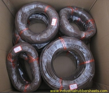 FKM Rubber Washers 70Shore A 9Mpa Tensile Strength Black Brown