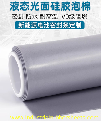 Close Cell Silicone Foam Sheet 0.35g/cm3 Density, 200psi Tensile Strength