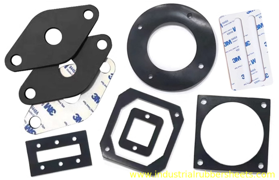 Industrial Grade Silicone Rubber Washers 20-80 Shore A Hardness Customize Color