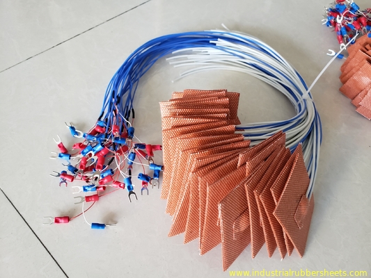 Custom Silicone Heater Pad 1.5mm Thick with 200℃ Temperature Resistance