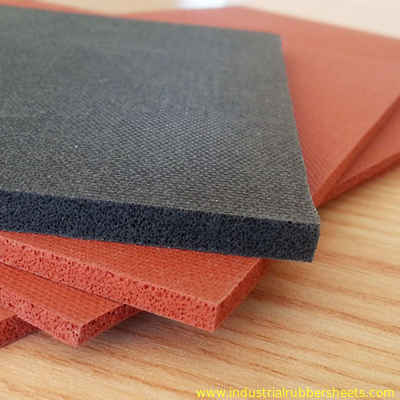 Silicone Sponge Sheet 1.5-50mm Thick for Heat Insulation -60°C to 260°C