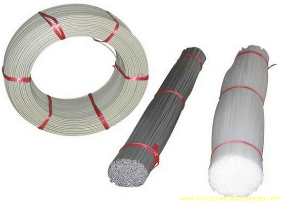 Beyaz PP Naylon Dişli Rod Endüstriyel Sızdırmazlık İçin, Katı Yuvarlak Plastik Çubuklar