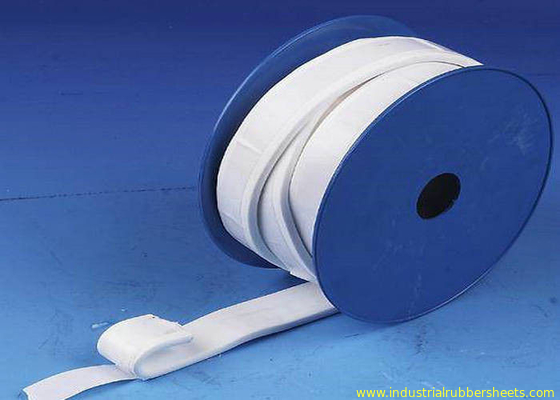 Kimyasal Direnç PTFE Conta Bant 3mm x 0.5m / Genişletilmiş PTFE Derz Dolgu Macunu, Beyaz Renk
