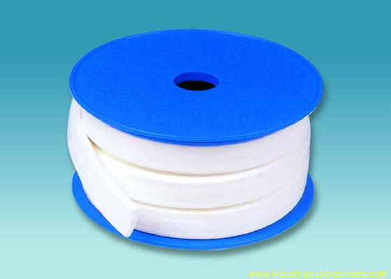 Kimyasal Direnç PTFE Conta Bant 3mm x 0.5m / Genişletilmiş PTFE Derz Dolgu Macunu, Beyaz Renk