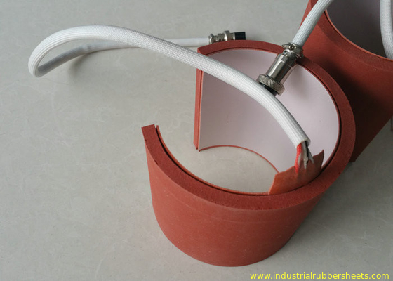 Özel Silikon Kauçuk Isıtıcı Ped 220-240V 350W 48in Genişlik