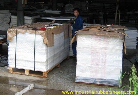 Dişliler / Renkli Plastik Paneller İçin Beyaz Delrin Plastik Levha 1.45g / Cm³ Yoğunluk