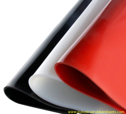 Kırmızı, Siyah Silikon Levha, 1-10mm X 1.2m X 10m Boyutlu Silikon Rulolar