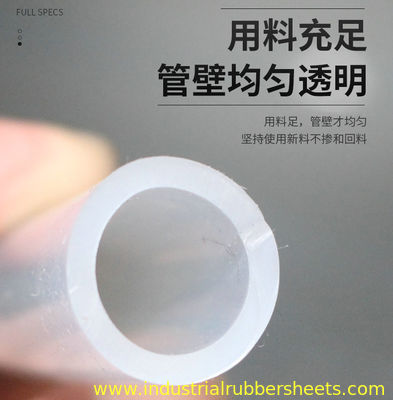 Translucent Food Grade Silicone Hose 1-50mm ID 200°C Resistant