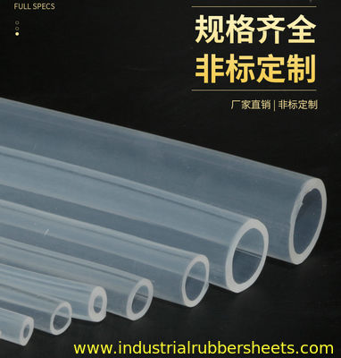 Translucent Food Grade Silicone Hose 1-50mm ID 200°C Resistant