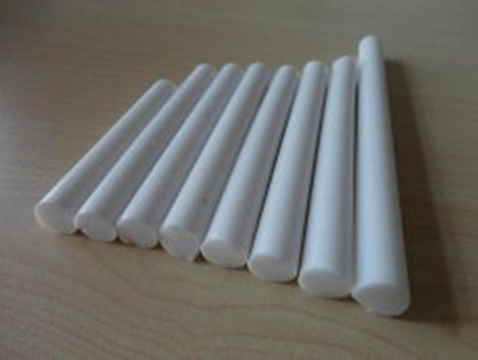 Korozyon Direnci ile Premium Grade% 100 Virgin PTFE Çubuk / Beyaz Teflon Çubuk