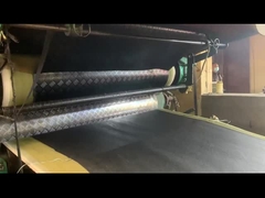 Siyah Endüstriyel Checker Lastik Levha, Yuvarlak Düğme Elmas Lastik Levha