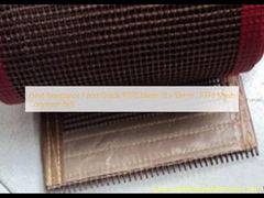 Isıya Direnç Gıda Sınıfı PTFE Hasır 10 x 10mm, PTFE Hasır Konveyör Bant