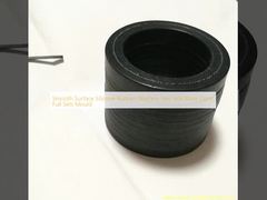 Pürüzsüz Yüzey Silikon Kauçuk Rondelalar Vee Keçe Siyah Renk Tam Set Kalıp