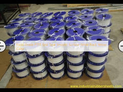 Gıda Sınıfı PTFE Conta Bandı Pürüzsüz Yüzey Beyaz Siyah Sarı Renk