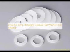 Sıfır sıcaklığa dayanıklı silikon düz yıkayıcılar