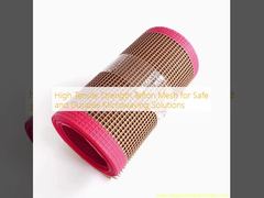 Güvenli ve Dayanıklı Mikrodalga Çözümleri için Yüksek Çekme Mukavemetli Teflon Örgü