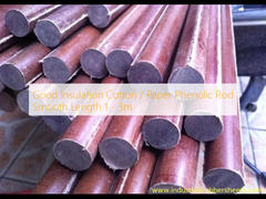 İyi Yalıtım Pamuğu / Kağıt Fenolik Çubuk Pürüzsüz Uzunluk 1 - 3m