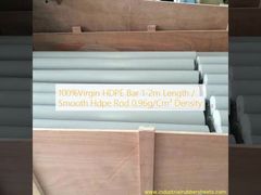 100% Virgin HDPE Bar 1-2m Uzunluk / Yumuşak HDPE Çubuk 0.96g/Cm3 yoğunluk
