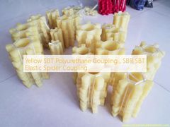 Sarı SBT Polyurethane Koplama, SBR SBT Elastik Örümcek Koplama