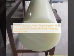 Yüksek Voltaj ve R110-120M91-M88 Sertlik Performansı için Yumuşak Yüzey Nylon Plastik Çubuk