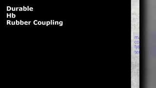 Endüstriyel Şaftlar için Hb Kauçuk Kaplin