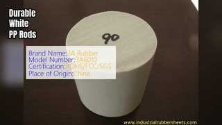 Endüstriyel Contalar için Beyaz PP Çubuk