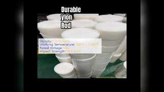 Ylon Çubuk Yüksek Mukavemetli Dayanıklı Plastik