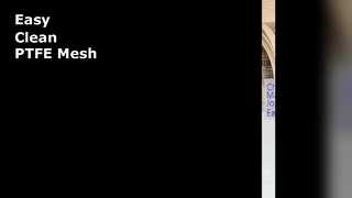 Beyaz PTFE Mesh 10x10mm Kolay Temizlenebilir