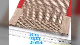 PTFE Hasır Kemer Yüksek Sıcaklık Yapışmaz Endüstriyel