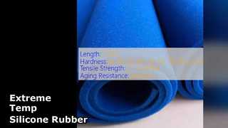 Silikon Kauçuk Levha Rulo Aşırı Sıcaklık