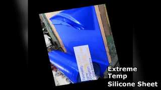 Aşırı Sıcaklık Silikon Kauçuk Levha | 0,2 mm-50 mm