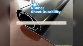 NBR Kauçuk Levha Siyah Kumaş Ekleme