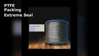 PTFE Ambalaj Yüksek Uzama Kararlı Termal Performans