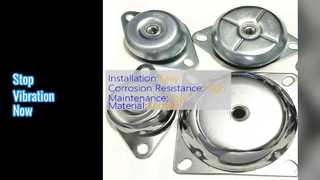 Dayanıklı Siyah Kauçuk Şok Bağlantıları Titreşim Sönümleme