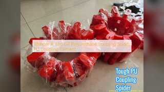 Zorlu Koşullar için Kırmızı PU Kaplin Örümcek