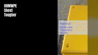 UHMWPE Levha Yüksek Darbe Aşınma Direnci