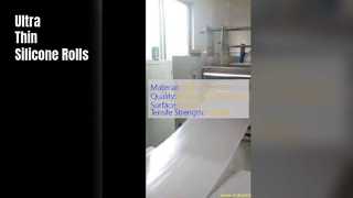 İnce Silikon Kauçuk Levha 0.1mm 0.8mm Rulo