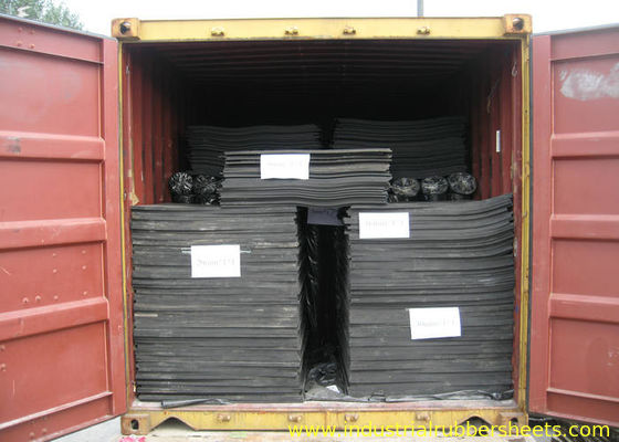 Acid Resistance 2Mpa Tensile Strength SBR Rubber Sheet for Bridge Bearing Pads