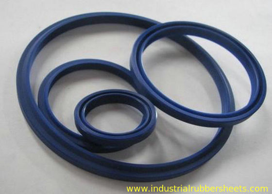 Blue High Quality TPU Hydraulic UN Seals with 90 Shore A Hardness for Rod and Piston
