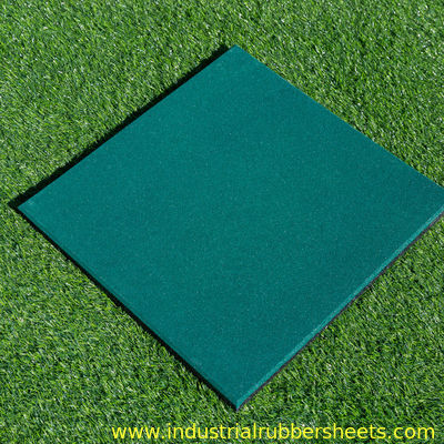 Grain Rubber Mat and Sheet with 10-50mm Thickness for Slip-resistant Shock Absorption Flooring