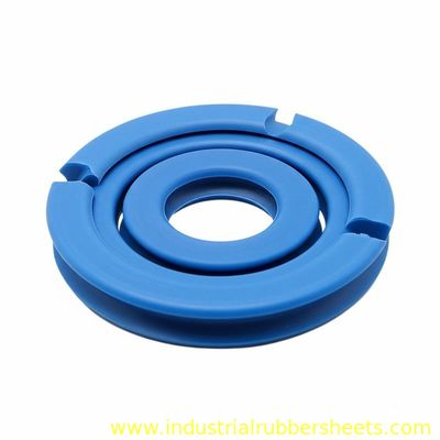 Blue High Quality TPU Hydraulic UN Seals with 90 Shore A Hardness for Rod and Piston