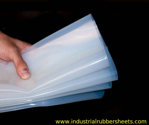 Food Grade UV-Resistant Silicone Rubber Sheet with High Tensile Strength 7.0Mpa for Custom Sizes