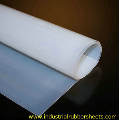 Food Grade UV-Resistant Silicone Rubber Sheet with High Tensile Strength 7.0Mpa for Custom Sizes