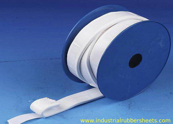Kimyasal Direnç PTFE Conta Bant 3mm x 0.5m / Genişletilmiş PTFE Derz Dolgu Macunu, Beyaz Renk