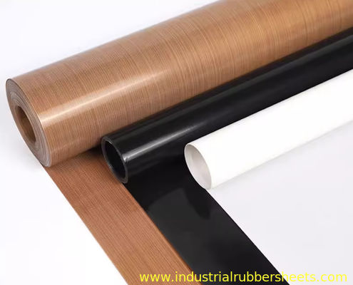 Yüksek sıcaklığa dayanıklı PTFE kaplı cam lif kumaş 17 oz/sqy birim ağırlığı ile