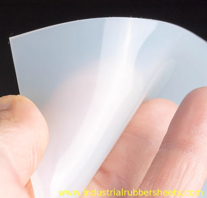 High Temperature Resistant Transparent Silicone Rubber Sheet with Custom Size for Gasket Making and Thermal Shielding