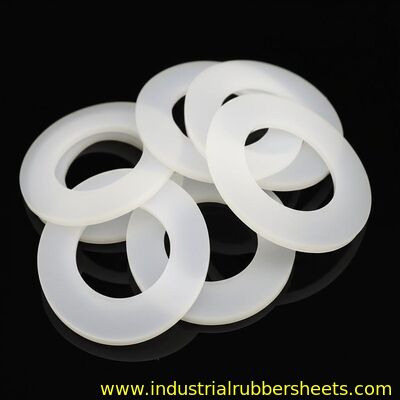 Extreme Temperature Resistant Silicone Rubber Washer with High Tensile Strength and Customizable Size for Sealing Applications